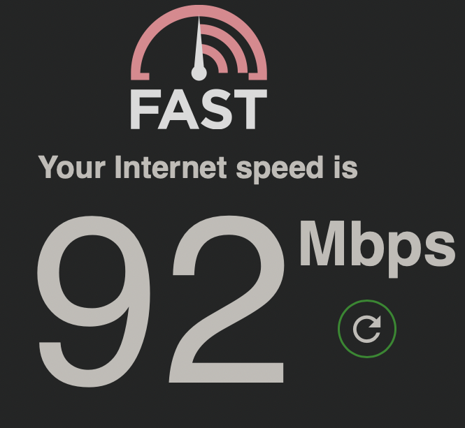 92 Mbps
