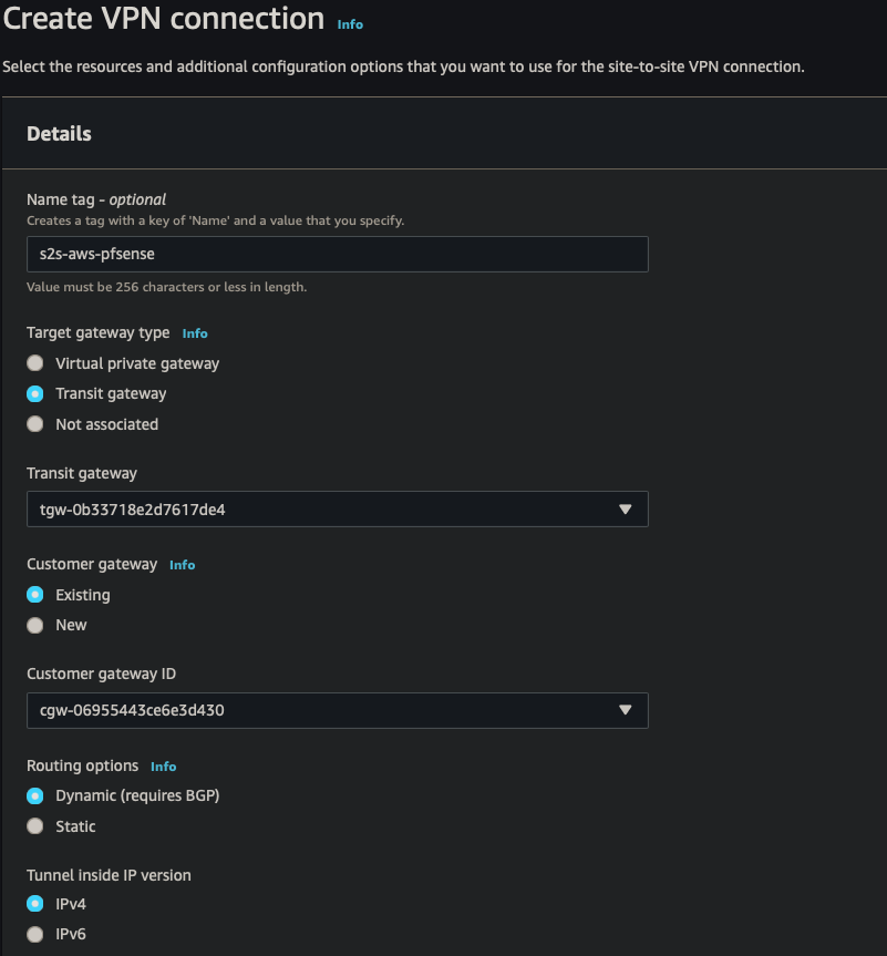 Site to Site config-a